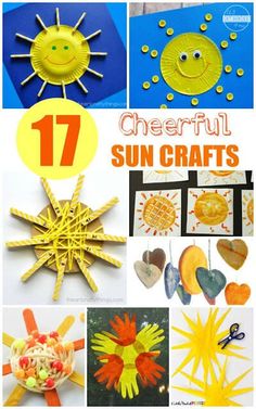 sun crafts for kids that are fun and easy to make