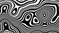 an abstract black and white background with wavy lines