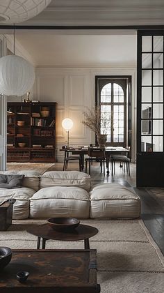 AI Living Room Inspiration Board, Open Living Room Design, Open Living Room, Stylish Living Room, Authentic Living