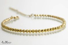 Gold faceted beads bracelet, 3mm faceted gold filled beads gold bracelet, textured beads stacking br Gold Faceted Beaded Bracelets For Everyday, Gold Dainty Bracelet With Faceted Beads, Dainty Gold Bracelet With Faceted Beads, Adjustable Beaded Gold Bracelet Gift, Adjustable Gold Bracelet With Beaded Chain For Gift, Adjustable Beaded Gold Bracelet As Gift, Dainty Yellow Gold Beaded Bracelets With Faceted Beads, Dainty Yellow Gold Beaded Bracelet With Faceted Beads, Yellow Gold Beaded Bracelets With Faceted Beads As Gift