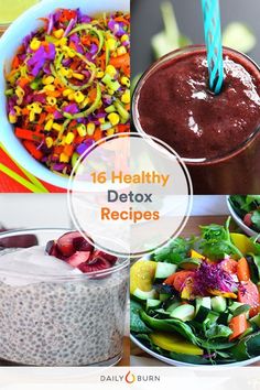 How to Detox the Healthy Way: 16 Recipes You’ll Love Pastas Recipes, Breakfast Low Carb, Overnight Oat, Nutritious Recipes, Fast Recipes, Pita Chips, Health Snacks