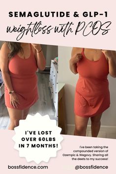 Let's talk about semaglutide & GLP-1 medications for weight loss for women with PCOS. Semaglutide has helped me lose over 60lbs! Matcha, Health