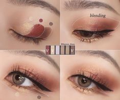 Membentuk Alis, Makeup Tip, Doll Eye Makeup, Korean Eye Makeup, Beauty Makeup Tutorial, Makeup Tutorial Eyeliner