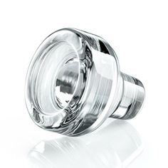 an image of a glass door knob on a white background