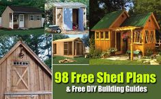 the ultimate guide to free shed plans and free diy building guides for small houses