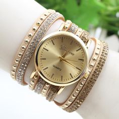 Strap Material: Faux LeatherDial Surface material: GlassColors: White,Red,Purple,Green,Black,Light blue,Rosy,Pink,Golden,Royal blue,Sky blue,CoffeeDial shape: RoundItem Type: WristwatchesDiameter: 3.8cmDial Thickness: 0.7cmStrap: 23cmWeight: 50gWaterproof: NoMovement: QuartzOccasions: UniversalGender: WomenStyle: Fashion Blazers Shoes, Hip Clothes, Rosy Pink, Casual Watches, Ankle Bones, Romper Pants, New Arrival Dress, Watch Necklace, Blue Jacket