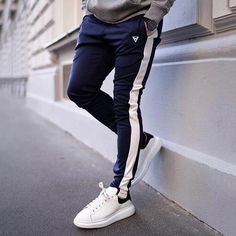 Men’s Gym & Workout Cotton Pencil Pants Cheap Gym Bottoms For Men, Workout Bottoms, Gym Wear Men, Athleisure Men, Gym Workouts For Men, Men's Workout, Sports Sweatpants, Bottom Workout, Mens Leggings