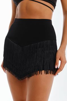 Take your dancing look to new heights with this premium piece. The Tulum Skirt features a high-quality fringe, elasticated waistband and mini length - conclusion: we are obsessed with it. Simply pair it with your favorite crop top for a vibe that won't go unnoticed. Built-in briefs Made of the soft and stretchy fabric Dance Crop Tops, Fringe Skirt, Small Waist, Tulum, Stretchy Fabric, Briefs, Dancing, Built In, Crop Top