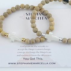 🤍 A Thoughtful Gift: Share the gift of serenity with a loved one. The Serenity Bracelet makes for a meaningful and cherished present. 🌿 Handcrafted Excellence: Each bracelet is carefully handcrafted with silkwood mala meditative beads, along with a beautiful Mother of Pearl cross bead, to ensure a unique piece that stands out with both simplicity and sophistication. ✝️Embrace Your Faith: Wear the Serenity Bracelet as a personal expression of your faith. Let it serve as a source of strength and Cheap Personalized Rosary Bracelet Gift, Spiritual Wooden Beads Stretch Bracelet For Healing, Spiritual Hand-strung Beaded Bracelets For Friendship, Spiritual Wooden Beads Stretch Bracelet For Meditation, Spiritual Stretch Bracelet With Wooden Beads For Meditation, Hand-strung Beaded Bracelets For Friendship, Spiritual Hand-strung Stretch Bracelet For Friendship, Spiritual Hand-strung Friendship Bracelets As Gift, Natural Adjustable Spiritual Beaded Bracelet