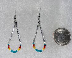 These beautiful Native earrings are made out of seed beaded and bugle glass. Got about 6 different colors. If you have any question just message us. Thanks for looking at our page. We also have some clearance items or raffles on are Facebook group pages. Come check us out at Cassy's Native Selling & Auctions or Cassy's Native Beadwork & Apparels. Native American Earrings Diy, Seed Bead Earrings Patterns, Beaded Tutorials, Native American Beadwork Earrings, Native Humor, Indigenous Beadwork, Easy Beading, Native Earrings, Silver Smithing