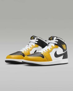 Nike Air Jordan 1 Mid "Yellow Ochre" DQ8426-701 Men's Sneakers New [US 7-13] Description Brand New This product is 100% authentic. If you have any questions, please feel free to contact us. We will pack and ship with care. ※Please be sure to check the size before 　purchasing. We cannot cancel the order after shipping for reasons such as wrong size or wrong fit. Shipping Duration All items are official items. We will ship your item via FedEx or DHL International Japan Post with the tracking number. We can NOT ship your item on Saturdays, Sundays, and Japanese Holidays. We can NOT ship your item if you did not register your phone number to eBay. ---Shipping Duration--- Expedited ......3days~1week It may takes 2week~3weeks depending on the shipping status of each country. International Buyers Yellow Jordans, Jordans Men, Custom Jordans, Jordan Sneaker, Jordan Shoes Girls, Nike Air Jordan 1 Mid, Nike Air Shoes, Vintage Sneakers, Yellow Ochre