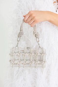 BESS RHINESTONE SHOULDER BAG - CLEAR – CULT GAIA Elegant Party Shoulder Bag With Clear Strap, Sit Elegantly, Cult Gaia Bag, Crystal Purse, Drawing Bag, Transparent Bag, Pretty Bags, Fashion Design Drawings, Cult Gaia