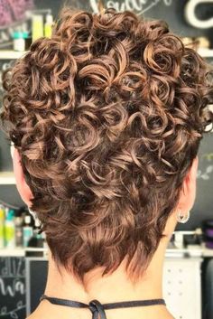 Perm Hairstyles, Short Curls