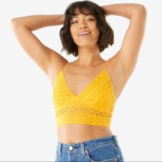 Nwt Free People Carina Mango Bralette Sz M Lace Cutouts Adjustable Straps Longline V Neck Lines Cups Please Note All Photos Are Stock Photos, Color May Vary Slightly. Check Measurements For Fit. Measurements Are Approximate. Zoom In For Details. No Trades. Gladly Consider All Offers. Happy Poshing! Mango Color, Free People Bralette, Cotton Camisole, Lace Halter Bralette, Crochet Bralette, Pink Bralette, Black Lace Bralette, Cup Sizes, Free People Intimates