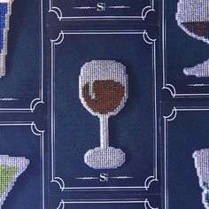 For wine lovers this 3.8 x 1.7 inches alcohol brooch will become an amazing detail for tailored suits, dresses and smart casual outfits. Unusual gift for your mate, girlfriend or even mom. This cross-stitch embroidered accessory is perfect for any occassion: as unique happy birthday greeting card or even breakup gift. Wear A Brooch, Gift Alcohol, Breakup Gift, Bar Aesthetic, Unique Valentines Day Gifts, Happy Birthday Greeting Card, Hand Stitch