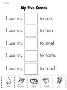 a printable worksheet with words and pictures on it