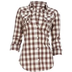 Tartan Shirt, Country Girl Style, Brown Plaid, T Shirt And Jeans, Elizabeth And James, Wardrobe Style, Shirts Blouses, Country Girls, Western Wear