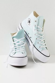 Chuck Taylor All Star Lift Hi-Top Sneaker | Free People Zapatillas All Star, Cute Converse Shoes, Cute Converse, Chuck Taylor All Star Lift, Cute Nike Shoes