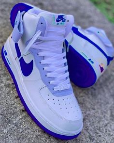 Tenis Air Force, All Nike Shoes, Air Shoes, Custom Air Force 1, Nike Air Shoes, Custom Nike, Cute Nike