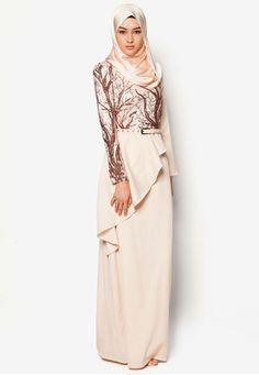 Wrap Cascade Sequin Maxi Dress Muslim Girl, Muslim Women Hijab, Graduation Day, Muslim Girls, Muslim Women, Modest Dresses