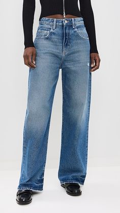 ICON DENIM LA Poppy Wide Leg Jeans | Shopbop Ripped Cotton Cropped Jeans, Distressed Cotton Cropped Jeans For Everyday, Casual Denim Flare Jeans, Trendy Recycled Denim Flare Jeans With Five Pockets, Casual Jeans With Frayed Straight Hem, Casual Jeans With Frayed Hem, Everyday Distressed Cotton Flare Jeans, Casual Distressed Flare Jeans In Recycled Denim, Casual Washed Cropped Jeans In Recycled Denim