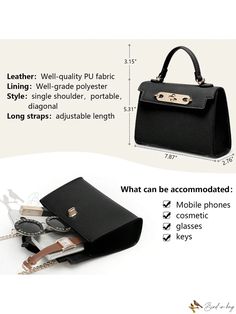 Bird in Bag - Trendy Women's Crossbody Bag with PU Leather Satchel Flap Evening Bags With Metal Hardware In Faux Leather, Evening Faux Leather Mobile Phone Bag, Evening Faux Leather Bags With Metal Hardware, Phone Pouch, Cleaning Materials, Womens Crossbody Bag, Bird In Bag, Square Bag, Leather Satchel