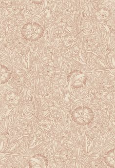 an image of a beige and white background with paisley designs on the fabric or wallpaper