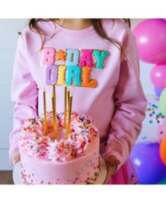 Sweet Wink Girls' Birthday Patch Sweatshirt - Little Kid, Big Kid Stoney Clover Birthday Party, Patch Party Birthday, Chenille Patch Ideas, Preppy Party Ideas, Preppy Birthday Party, Patch Birthday Party, Patch Party, Preppy Birthday, Girly Birthday Party