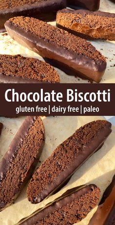 chocolate biscotti gluten free / dairy - free palenourished