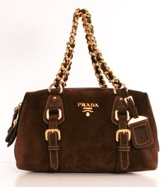 Prada Brown Suede Satchel <3 Crossbody Wallet, Henri Bendel, Satchel Handbags, Wallet Bag