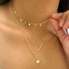 Gold J Necklace, J Necklace Initial, J Initial Necklace, Letter J Necklace, J Jewellery, Choker Necklace Online, Necklace Styles, Sterling Silver Initial Necklace, Letter Necklace Silver