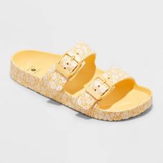 Women's Neida Eva Two Band Slide Sandals - Shade & Shore™ : Target Summer Vacation Non-slip Jelly Sandals, Casual Non-slip Jelly Sandals For Spring, Non-slip Summer Jelly Sandals For Vacation, Summer Jelly Sandals For Vacation With Non-slip Design, Summer Non-slip Jelly Sandals For Vacation, Summer Slide Sandals Made Of Plastic, Casual Non-slip Jelly Sandals For Summer, Trendy Plastic Sandals For Summer, Non-slip Jelly Sandals For Spring And Summer