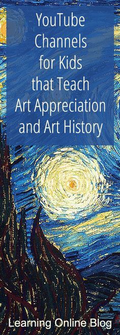 These YouTube channels can help you teach art appreciation and art history to your kids. Art History Lessons, Artist Study, Homeschool Tips, History Painting, History For Kids, History Humor, Art Curriculum, History Art, Homeschool Art