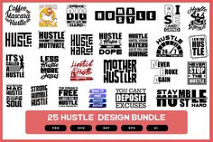 the 25 hustle design bundle