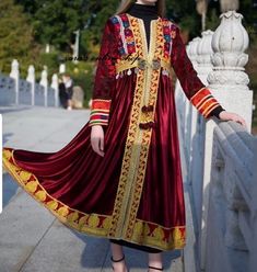 afghan kuchi traditional wedding dree is made of good quality long lasting fabric. Traditionally such Afghanistan Persian Pashtun new design frocks are used as bridal dress. Most of girls also like and recommend such dresses for wedding, Nikkah and Mehndi night events. The dress measurements are kept average. If you need this frock in exact measurements you need, then please send us measurements which best fit on your body Bohemian Ceremonial Gown For Eid, Bohemian Gown For Eid Ceremonial, Bohemian Gown For Ceremonial Eid, Bohemian Gown With Traditional Drape, Bohemian Embroidered Ceremonial Gown, Bohemian Long Dress With Dupatta, Long Anarkali Festival Dress, Long Bollywood Festival Dress, Bollywood Style Long Dress For Festival