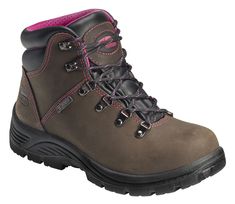 Work Boots Outfit, Avengers Women, Brown Work Boots, Hiker Style, Womens Work Boots, Work Boot, Boots Brown, Safety Shoes, Waterproof Boots