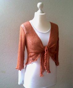 Bolero Shrug Stretch Cardigan SIENNA Ladies Cardigan Short | Etsy Fitted Wrap Shrug For Layering, Fitted Wrap Shrug For Fall, One Size Spring Wrap Shrug, Knit Bolero, Ladies Cardigan, Cardigan Short, Bolero Cardigan, Bolero Shrug, Shrugs And Boleros