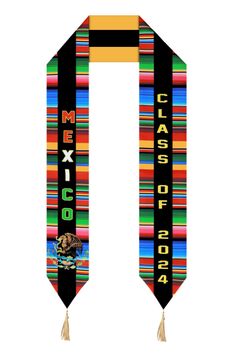 PRICES MAY VARY. Showcase your graduation experience with our Serape Hispanic Mexican Graduation Sash Class of 2024. Embrace cultural heritage with Mexican flags, celebrating your Latin roots and pride with our Serape scholar's Mexican graduation stole. Enjoy a comfortable fit with our Class of 2024 stole, crafted with quality materials and a soft finish inside. Stand out in vibrant colors and intricate designs, commemorating your achievement and enhancing graduation photos with our mexican sash Mexican Graduation Sash, Mexican Graduation, Graduation Sash, Graduation Stole, Mexican Flags, Branded Scarves, Cap And Gown, Class Of 2024, Graduation Ceremony