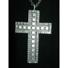 Here Is A Handwrought Cross By Danish Firm Jorgen Jensen Solvsmedie. It Is A Large Cross, On A Thick Silver Colored Chain. The Back Has The Stylized Jj Mark (J Backwards J) Of Jorgen Jensen. It Also Has A Design Mark, 102. The Cross Measures 2 Inches Across And 3 Inches Long. The Chain Is Approximately 31 Inches Long. It Does Not Have A Clasp, But Fits Over Your Head. There Is No Metal Marking, But I Believe It Is Made Of Pewter. Jorgen Jensen Was Georg Jensen's Second Son And Also A Silversmith. He Trained With The German Goldsmith Leonhard Ebert And Studied At The City School Of Arts And Crafts In Munich. He Then Trained At The Georg Jensen Silversmith And Was A Member Of The Company From City School, School Of Arts, Georg Jensen, Mens Accessories Jewelry, Chains Jewelry, Munich, Art School, Silver Color, Cross Necklace