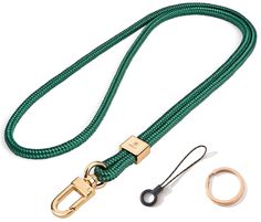 PRICES MAY VARY. ✅【SIZE】The neck lanyard is roughly 21" long. ✅【SKIN FRIENDLY CORD】Woven from smooth and soft nylon/polyester, While providing comfortable wearing experience, the cord is also very resistant to abrasion. ✅【MULTI-FUNCTION】Suitable for attach your ID badges, phone, keys, wallet, and other accessories. ✅【SIMPLE STYLE】This lanyard has a simple design gives it a classy look without being too monotonous, making it suitable for matching with everyday wear. ✅【COOL GIFT】A cool gift suitab Accessories Simple, Neck Lanyard, Baby Luggage, Black Hook, Badge Lanyard, Key Lanyard, Keychain Design, Dark Olive Green, Id Badge Holders