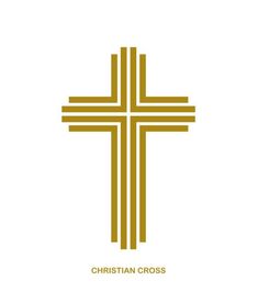 a cross with the words christian cross on it