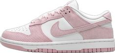 Shoes Sneakers Pink, Wmns Dunk Low, Flight Club, Pink Corduroy, Sneakers Pink, Exclusive Sneakers, Everyday Shoes, Stadium Goods, Nike Dunk Low