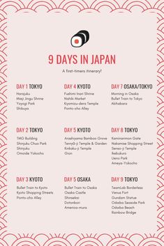 the 9 days in japan poster