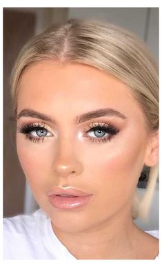 Wedding Eyes, Mekap Mata, Wedding Eye Makeup, Glam Wedding Makeup, Bridesmaid Hair Makeup, Formal Makeup, Wedding Day Makeup