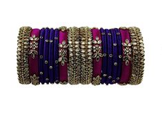 "ETSY ITEM DESCRIPTION ITEM DESCRIPTION Rani And Golden Silk Thread Bangles Party Wear Handmade Thread Bangles ITEM DESCRIPTION IN POINTS 1.Color:- Rani, Golden 2.Material:- Silk Thread, Beads, Shine Chain, Ball Chain, Kundan Work, Golden Beads,Tessal 3.Pack Of:- 16 Bangles( 8 Bangles In One Hand) 4.Occasion:-  Party, Baby Shower, Kitty Party, Wedding, Haldi, Sangeet, GIFT FOR HER- Ideal Valentine, Birthday, Anniversary Gift For Someone You LOVE. 5. Color and size Can Be Customized  6. Size:- 2. Silk Thread Bangles Design, Silk Bangles, Thread Beads, Thread Bangles Design, Kundan Work, Golden Beads, Silk Thread Bangles, Thread Bangles, Kitty Party