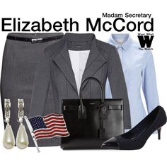 Inspired by Tea Leoni as Elizabeth McCord on Madam Secretary. #television #wearwhatyouwatch Madam Secretary Outfits, Elizabeth Mccord, Téa Leoni, Madame Secretary, Clothes For Women Over 60, Claire Underwood