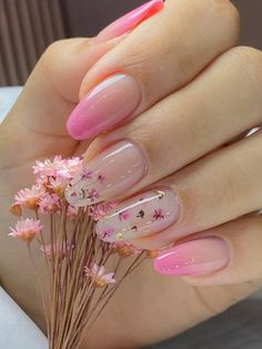 Girly Acrylic, Finger Nails, Short Acrylic Nails Designs, Pink Nail, Sparkly Nails, Pedicures, Elegant Nails, Floral Nails