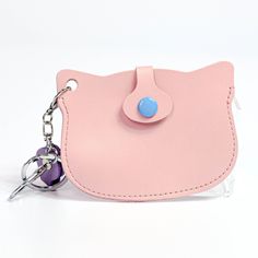 Cute Cat Card Holder for your ID. Comes in 4 fun colors to choose from. 4.25" X 3". Made of PU leather. Has keychain attachment and hook, Nutcracker Gifts Ballet, Ballet Gift, Nutcracker Ballet, Cat Cards, Saddle Bags, Cute Cat, Pink Color, Pu Leather, Coin Purse