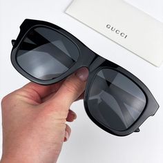 Gucci Gg1316s 001 Sunglasses Black Grey Square Unisex Brand: Gucci Model: Gg1316s Color Code: 001 Gender: Men/Unisex Year: 2023 Frame Colour: Black Frame Shape: Square Frame Style: Full Rim Frame Material: Eco Acetate Lens Color: Grey Lens Material: Plastic Uv Protection: Category 3 Size: 54x20x145 100% Uv Protection. Made In Italy. Full Retail Package With All Accessories: Case, Cloth And All Paperwork. 100% Authentic! Black Gucci Sunglasses With Anti-reflective Coating, Gucci Black Sunglasses With Uv Protection, Gucci Black Anti-reflective Sunglasses, Gucci Black Tinted Shield Sunglasses, Gucci Black Anti-reflective Shield Sunglasses, Gucci Black Shield Sunglasses With Polarized Lenses, Black Gucci Sunglasses With Mirrored Lenses, Casual Black Gucci Shield Sunglasses, Gucci Black Shield Sunglasses With Mirrored Lenses