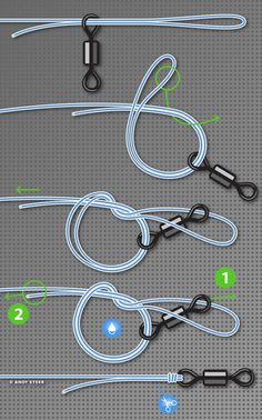 the instructions for how to tie a pair of scissors